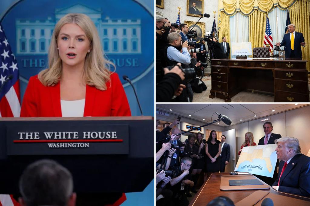 Karoline Leavitt announces that the White House will receive direct control of the daily press pool after the judge denies the AP offer to reset the entrance